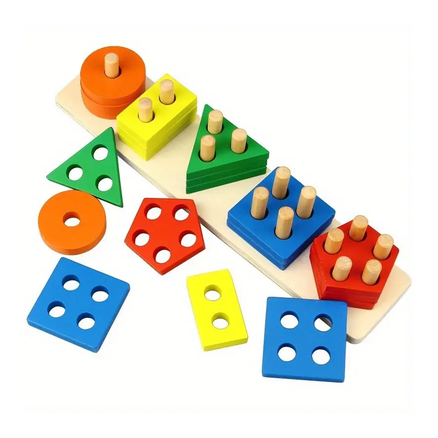 Puzzle - Colors, numbers, and shapes