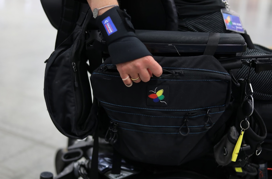 Be Free Kiwi Wheelchair side bag