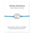 Autism awareness bracelet (rope cord)