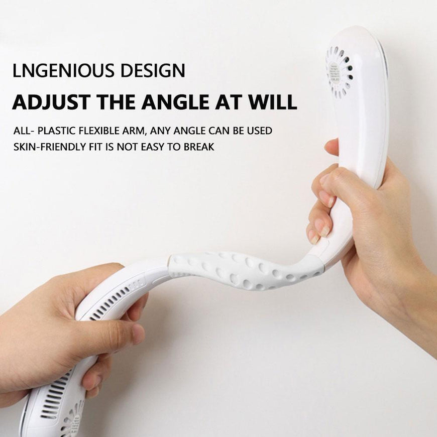 Cat Neck Fan Rechargable Portable Hands free Cooling System