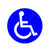 Car sticker - wheelchair decal
