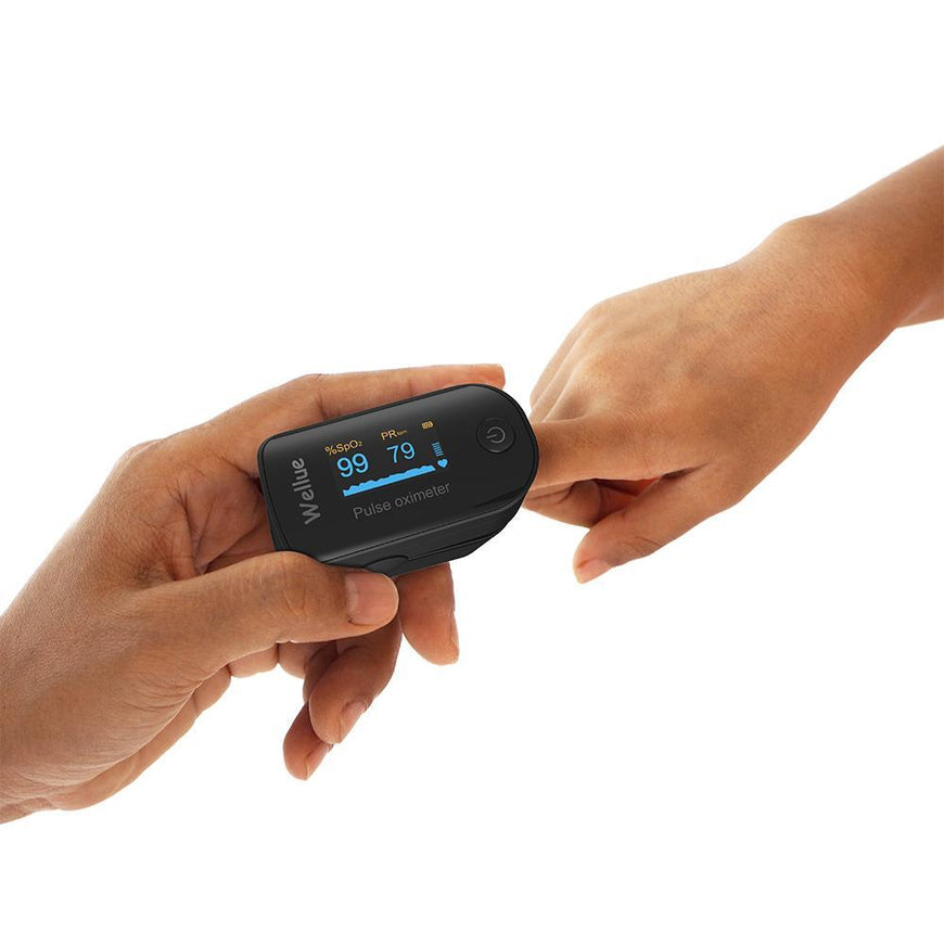 Finger Pulse Oximeter With App