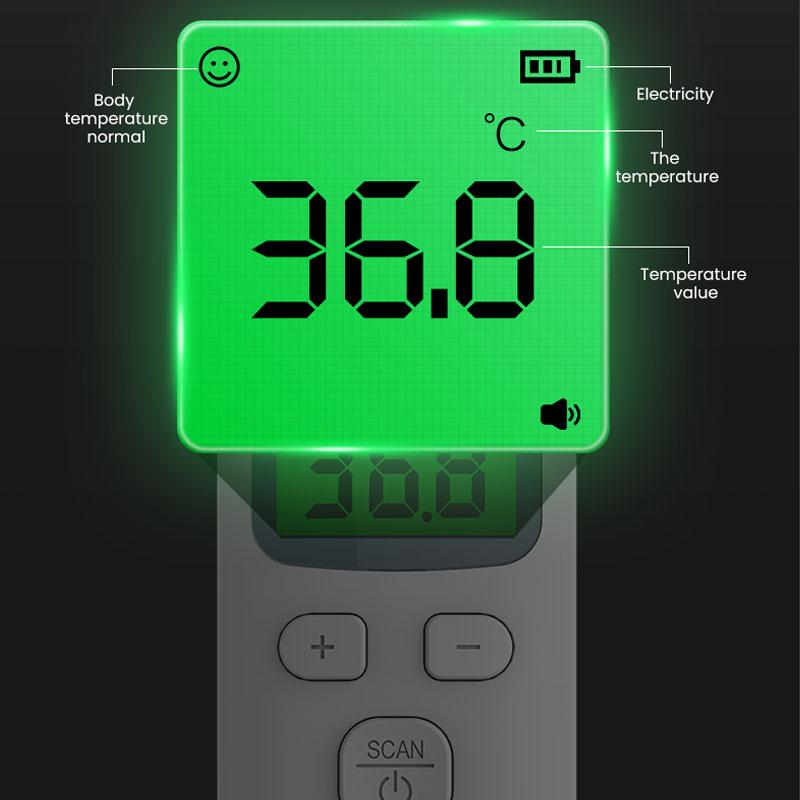 Mutlifunction Infrared Thermometer Colour Changing Fever Indicator
