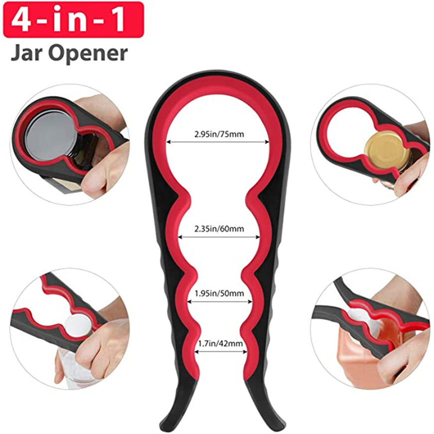 Jar Opener - 4 in 1
