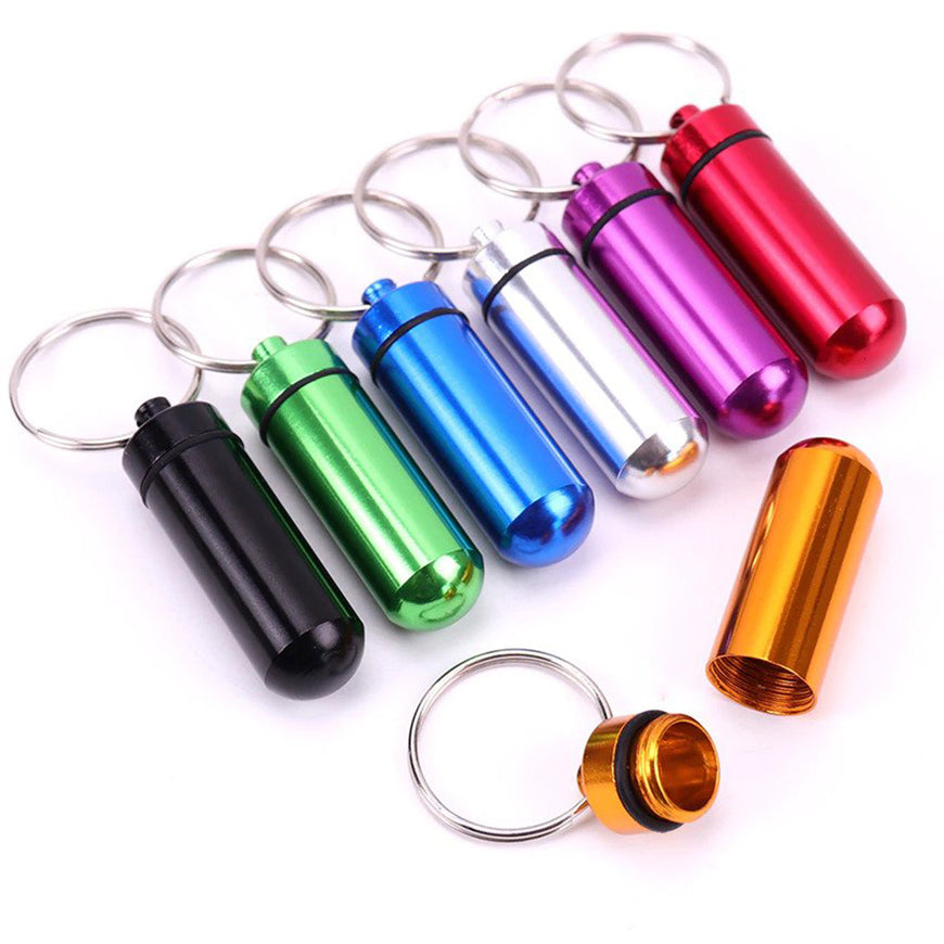 Keyring Pill Holder