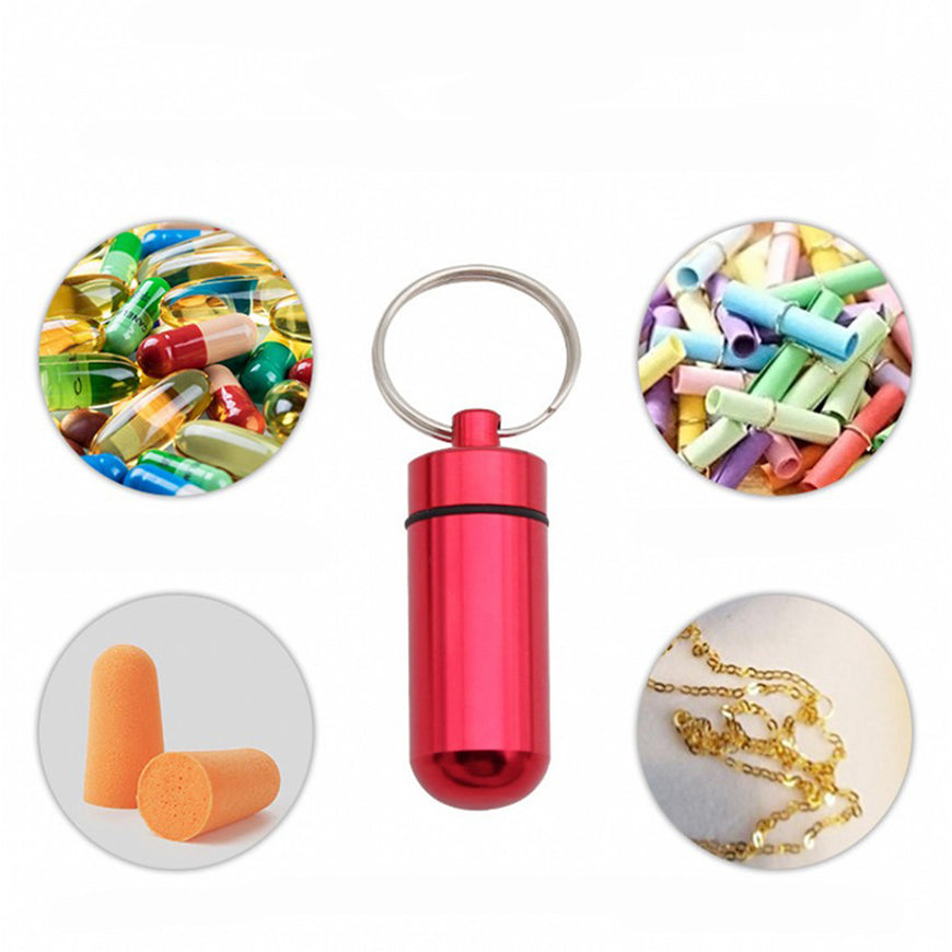 Keyring Pill Holder