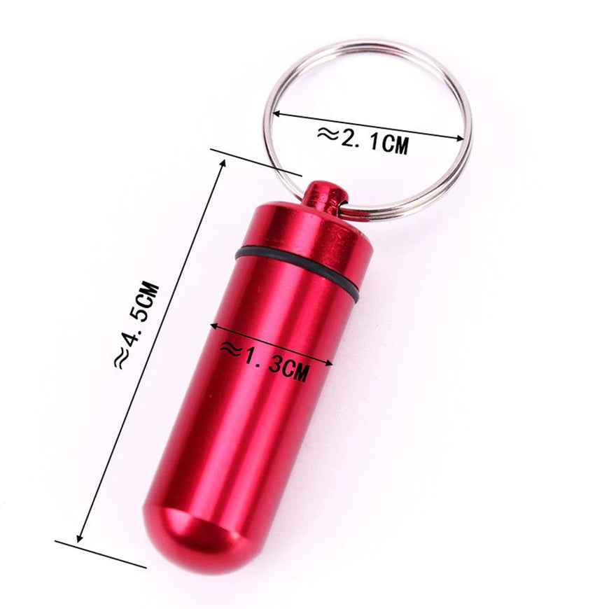 Keyring Pill Holder