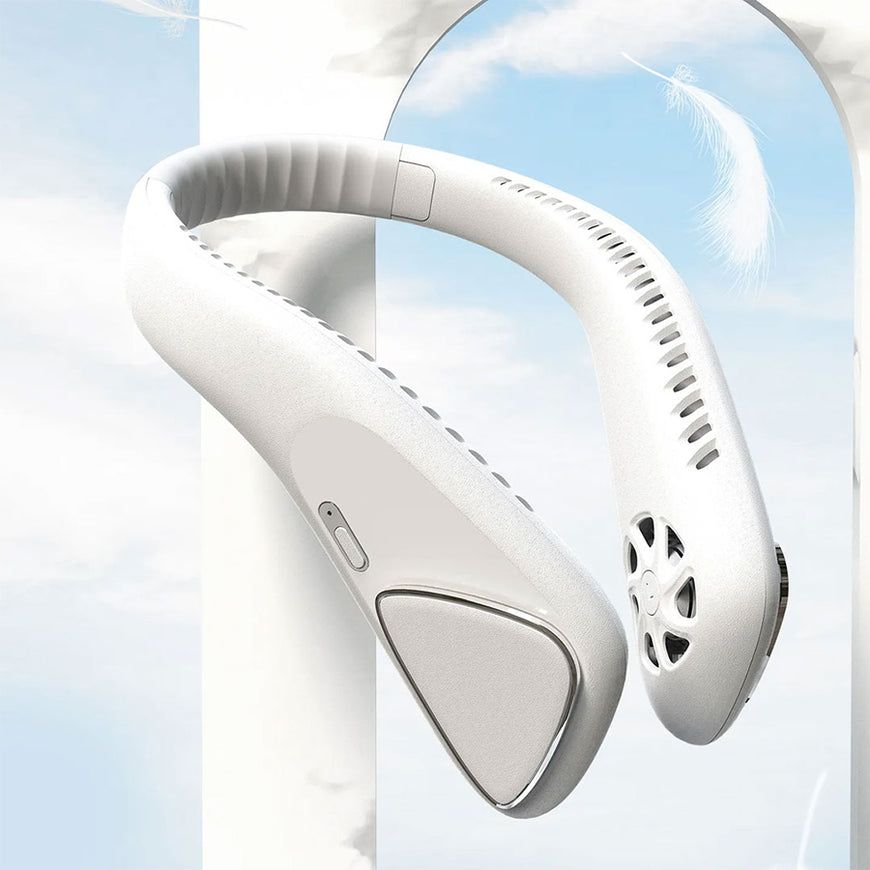 Cat Neck Fan Rechargable Portable Hands free Cooling System