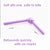 Silicone Straws 6 Pack