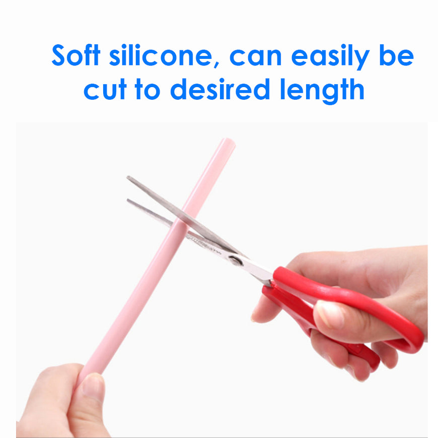 Silicone Straws 6 Pack