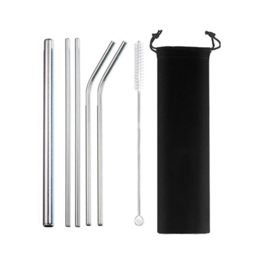 Stainless Steel Straws in carry bag