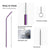 Stainless Steel Straws in carry bag